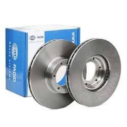 HELLA Brake disc RENAULT: MASTER 2 Kasten, MASTER 2 Pritsche/Fahrgestell, MASTER 2 Bus 24mm 06/06 110mm internally vented 8DD 355 106-611 MBR6016