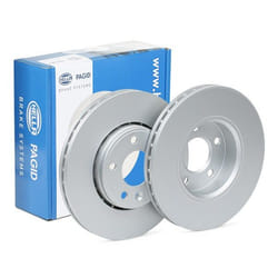 HELLA Brake disc VAUXHALL: Vivaro Van, Vivaro Minibus, RENAULT: TRAFIC 2 Kasten, NISSAN: Primastar Van PRO 28mm 05/06 118mm Externally Vented Coated