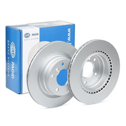 HELLA Brake disc BMW: 3 Coupe, 3 Saloon, 3 Touring PRO 19,9mm 05/06 120mm internally vented Coated 8DD 355 111-281 34216764651,34216792227,34216855007