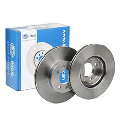 HELLA Brake disc HYUNDAI: Getz 19mm 04/06 100mm internally vented 8DD 355 112-471 517121C050 Brake rotor, Brake discs, Brake rotors