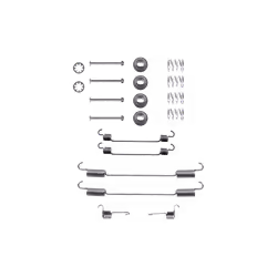 Accessory Kit, brake shoes; HELLA; for PEUGEOT, CITROËN; 430858, 430877