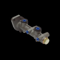 HELLA 8AM 355 501-331 Master Cylinder 21 Grey Cast Iron M10 x 1 (x4) FIAT: Panda II Hatchback