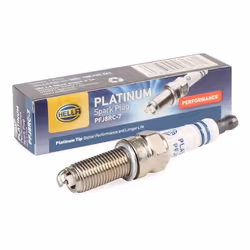 Spark plug; HELLA; M12 x 1.25 16; for BMW, MERCEDES-BENZ; PFJ8RC7, 0041591803, 0041593403, 0041594903, A0041591803