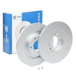 HELLA Brake disc PEUGEOT: 308 II Hatchback, 3008 II Off-Road, Expert III Van, CITROËN: C4 Grand Picasso 2, C4 Picasso 2, C5 Aircross PRO 1609583080