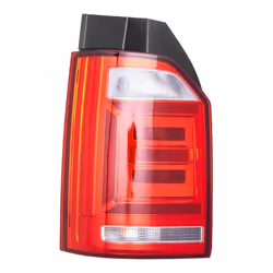 HELLA 2SK 012 337-051 Rear light Left LED 12 red with bulb holder VOLKSWAGEN: Transporter 6, Multivan 6