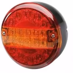 Combination Rearlight; HELLA; Right, Left red/yellow PRO High Carbon; E413992, SP1050868