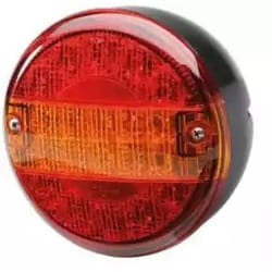 HELLA 2SD 357 026-201 Combination Rearlight Right, Left red/yellow PRO High Carbon