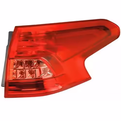 Rear light; HELLA; Left Outer section P21/5W, P21W without bulbs with bulb holder; for CITROËN; 6351FA