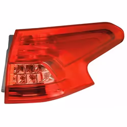 Rear light; HELLA; Right Outer section P21/5W, P21W without bulbs with bulb holder; for CITROËN; 6350FA