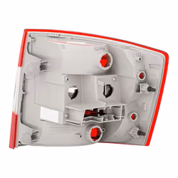 Rear light; HELLA; Left P21W, PY21W, W5W without bulbs without bulb holder; for SKODA; 5E9945111