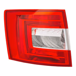 HELLA 2VP 354 818-011 Rear light Left P21W, PY21W, W5W without bulbs without bulb holder SKODA: Octavia 3 Combi