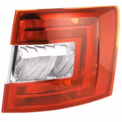 HELLA 2VP 354 818-011 Rear light Left P21W, PY21W, W5W without bulbs without bulb holder SKODA: Octavia 3 Combi