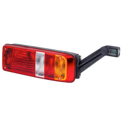 HELLA 2VP 340 931-161 Combination Rearlight Right Multi-coloured black without bulbs