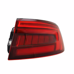 Rear light; HELLA; Right Outer section LED 12 with bulb holder; for AUDI; 8W5945092D