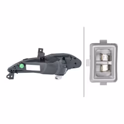 HELLA 2BA 011 395-041 Turn Signal Right Front with bulb PY21W Halogen PEUGEOT: 308 II Hatchback, 308 SW 2