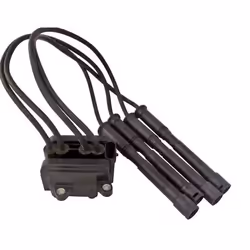 HELLA 5DA 358 000-581 Ignition coil 4 12 including ignition coil cable, Block Ignition Coil RENAULT: CLIO 3, CLIO 2, TWINGO 2, DACIA: SANDERO 2 - Additional view 4