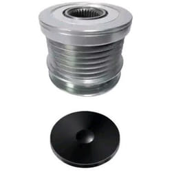 HELLA 9XU 358 039-261 Freewheel Clutch 47,7 with cap MERCEDES-BENZ: S-Class Saloon, E-Class Convertible, Sprinter 3.5-T Van