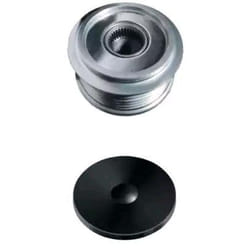 HELLA 9XU 358 039-001 Freewheel Clutch 44,3 with cap AUDI: A4 B8 Saloon, A5 B8 Sportback, A4 B8 Avant