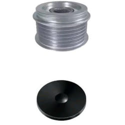 HELLA 9XU 358 038-971 Freewheel Clutch 34,8 with cap AUDI: A4 B8 Saloon, A6 C7 Avant, A5 B8 Sportback, VOLKSWAGEN: Touareg I