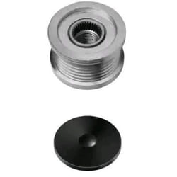 HELLA 9XU 358 038-391 Freewheel Clutch 35,3 with cap BMW: 3 Saloon, X1, 3 Touring