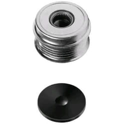 HELLA 9XU 358 038-081 Freewheel Clutch 36,6 with cap AUDI: A6 C5 Avant, A6 C5 Saloon