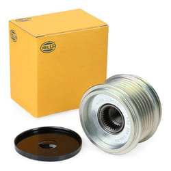 HELLA 9XU 358 038-041 Freewheel Clutch 42,8 with cap VOLKSWAGEN: Transporter 5, Transporter 5 Bus, Multivan 5 (7HM, AUDI: A4 B7 Saloon, A6 C6 Avant