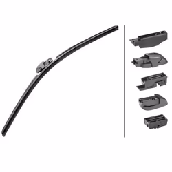 Wiper blade; HELLA; Cleantech; 350 Front Beam for left-hand drive vehicles 14; for NISSAN, TOYOTA, FORD, CHEVROLET, SUZUKI