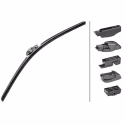 Wiper blade; HELLA; Cleantech; 375 Front Beam for left-hand drive vehicles 15; for FORD, NISSAN, HONDA, FIAT, TOYOTA