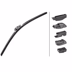Wiper blade; HELLA; Cleantech; 425 Front Beam for left-hand drive vehicles 17; for PEUGEOT, BMW, FORD, TOYOTA, ALFA ROMEO