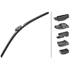 Wiper blade Hella Cleantech 9XW 358 053-191 475mm Front Beam for left-hand drive vehicles 19Inch VOLKSWAGEN: Polo IV Hatchback, Golf 5, Golf 4
