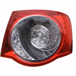 Rear light; HELLA; Right Outer section LED 12 with bulb holder; for VW; E11907, 1K5945096M
