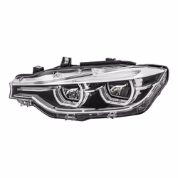 Headlights; HELLA; Left LED LED 12 for left-hand traffic; for BMW; 63117419631, 7419631