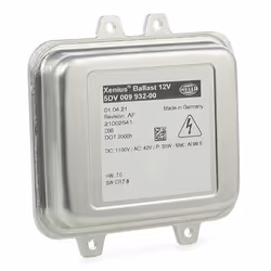HELLA 5DV 009 932-001 Ballast, gas discharge lamp 12 D3S Control Unit/Software must NOT be trained/updated, Electromagnetic Compatibility (EMC)
