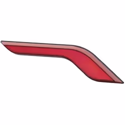 Reflex Reflector; HELLA; rectangular red Right; E245967, ShapelineStyle, BEX41820007AA
