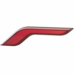 Reflex Reflector; HELLA; rectangular red Left; E245967, ShapelineStyle, BEX41820006AA