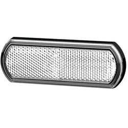 HELLA 8RA 013 403-011 Reflex Reflector rectangular white Front