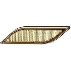 Reflex Reflector; HELLA; rectangular yellow Left, Lateral Mounting; 05751428, B9408258, ShapelineStyle, 12219905