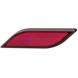HELLA 8RA 013 347-051 Reflex Reflector rectangular red Left Rear
