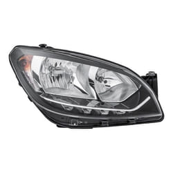 HELLA 1EL 012 643-021 Headlights Right H7/H7, PY21W, LED Halogen 12 for right-hand traffic SKODA: Citigo Hatchback