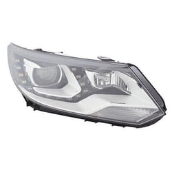 HELLA 1ZT 010 748-101 Headlights Right D3S, PSY24W, LED, H7 with hybrid technology, DE for right-hand traffic VOLKSWAGEN: Tiguan I