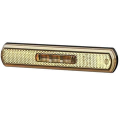 HELLA 2PS 013 300-241 Side Marker Light LED Left, Right 24, 12 mounting, Bolted