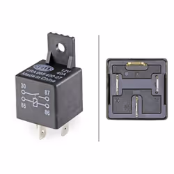 Relay, main current; HELLA; 40A 4; for OPEL, VAUXHALL; ACP0381780, KDWHLO9402, 1351317, 1353789, 1358193