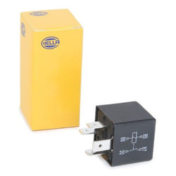HELLA 4RA 933 332-451 Relay, main current 40A 4 VOLKSWAGEN: GOLF 6, Golf 5, Eos, AUDI: A4 B5 Saloon, A3 Sportback, A4 B7 Saloon, VAUXHALL: Corsa Mk3