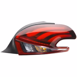 Rear light; HELLA; Left LED, P21W, PY21W 12 with bulbs with bulb holder; for PEUGEOT; 9810343080