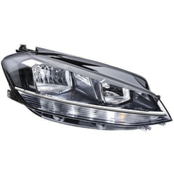 HELLA 1LB 013 924-041 Headlights Right H7, WY21W, H9 Halogen, FF 12 for left-hand traffic VOLKSWAGEN: Golf 7, Golf 7 Variant