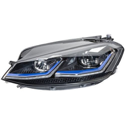 HELLA 1LX 013 924-711 Headlights Left LED LED for left-hand traffic VOLKSWAGEN: Golf 7