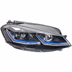Headlights; HELLA; Right LED LED for left-hand traffic; for VOLKSWAGEN, VW; 5G2941036B, 5G2941774B