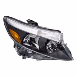 Headlights; HELLA; Right WY5W, H15, PY21W, H7 FF, Halogen 12 for right-hand traffic; for MERCEDES-BENZ, ALFA ROMEO; 447906820 ...