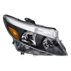 HELLA 1EL 011 284-861 Headlights Right WY5W, H15, PY21W, H7 FF, Halogen 12 for right-hand traffic MERCEDES-BENZ: Vito Dualiner