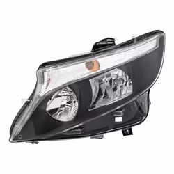 Headlights; HELLA; Left H15, H7, PY21W FF, Halogen 12 for left-hand traffic; for MERCEDES-BENZ, ALFA ROMEO; 4479067900, A4479 ...